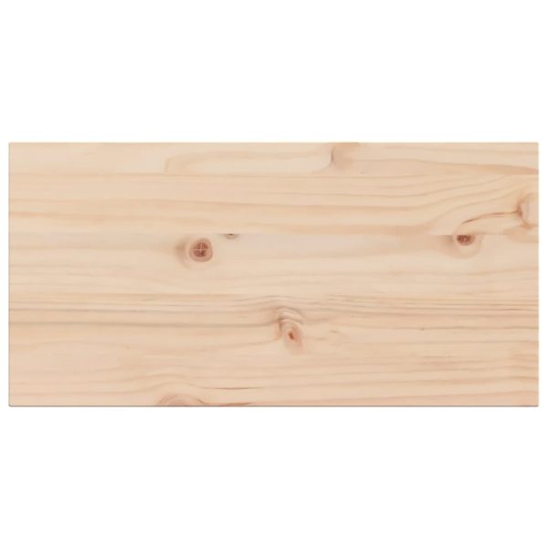 Table Tops 2 pcs 70x35x2.5 cm Rectangular Solid Wood Pine - Image 3