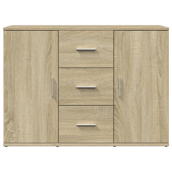 Sideboard Sonoma Oak 90.5x29.5x65 cm Engineered Wood - Image 4