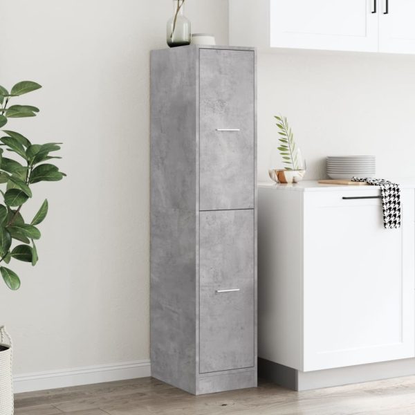 Apothecary Cabinet Black 30x41x144.5 cm Engineered Wood - Image 16