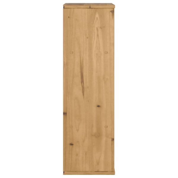 Side Cabinet ODDA 40x24x79 cm Solid Wood Pine - Image 6