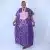 Adire Aso Oke Blend Kaftan in Vibrant Pink Multi Print