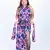 Alisa Pink Multi-colour African Print Infinity Maxi Dress