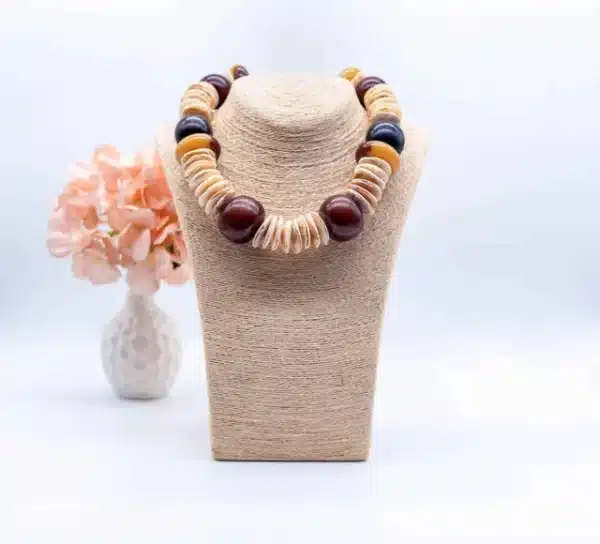 Big Beaded Hand Made Necklace