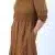 Denise Gorgeous Mustard Halter Long Sleeve Stunning Maxi