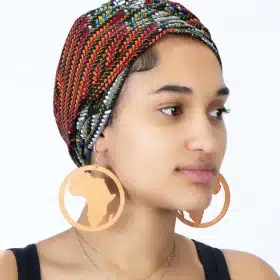 Headwrap in Ankara African Print