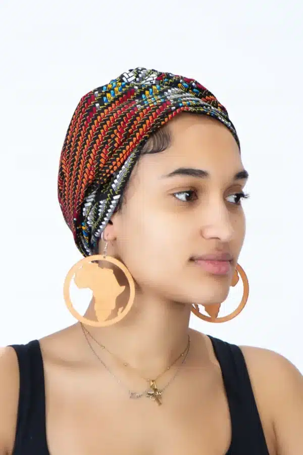 Headwrap in Ankara African Print