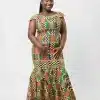 Kadiatou Kente African Silhouette Dress