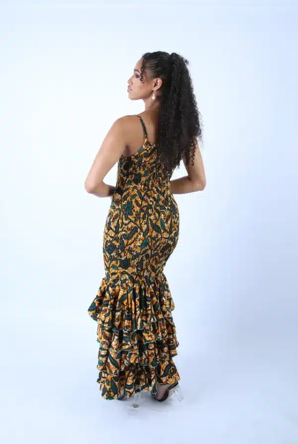 Stunning Urbi Ankara Mermaid Design Body-con Dress