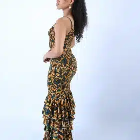 Stunning Urbi Ankara Mermaid Design Body-con Dress