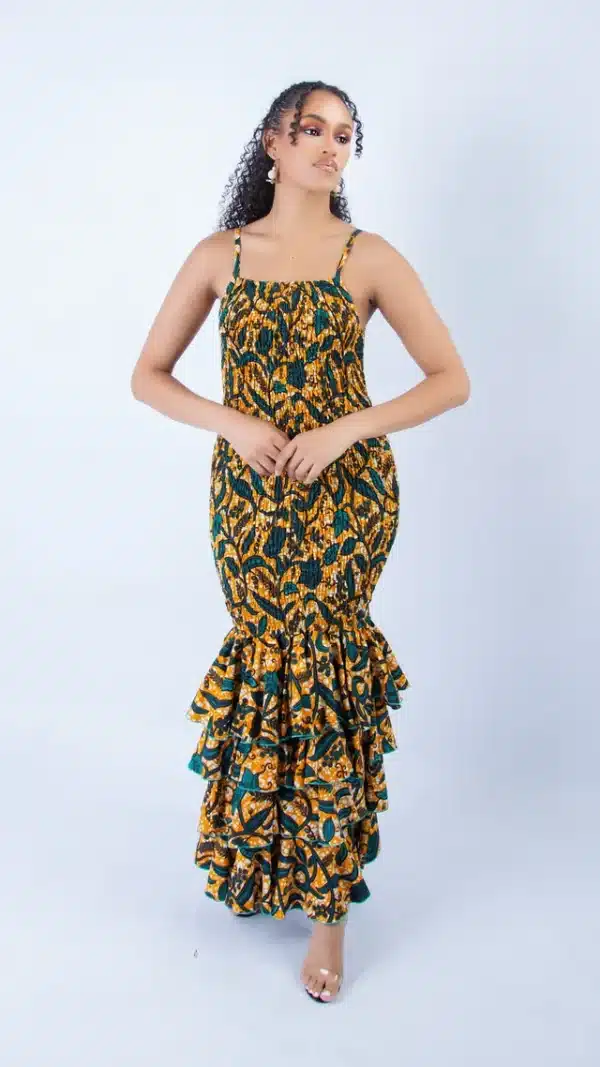 Stunning Urbi Ankara Mermaid Design Body-con Dress