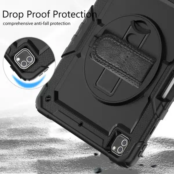 For iPad Pro 11 12.9 inch M2 2022 2021 2020 Case Shockproof Stand Tablet Cover iPad Air 4 5 10.9 10th Gen Cases+PET Screen+Strap - Image 10